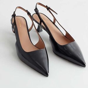 & Other Stories Black Slingbacks - image 1